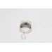 Zircon Ring Silver Sterling 925 Unisex Men's Women's Handmade Jewelry Stone A703